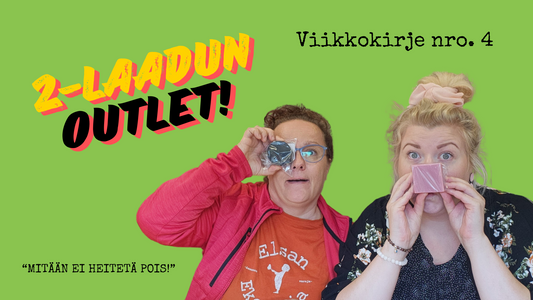 Viikkoblogi nro. 4 - 2-laadun outlet ja yrittäjyys.
