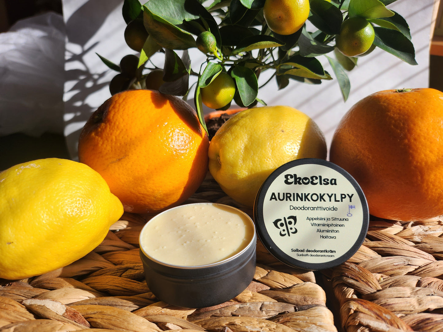 Aurinkokylpy deodoranttivoide sitrus 16,90€
