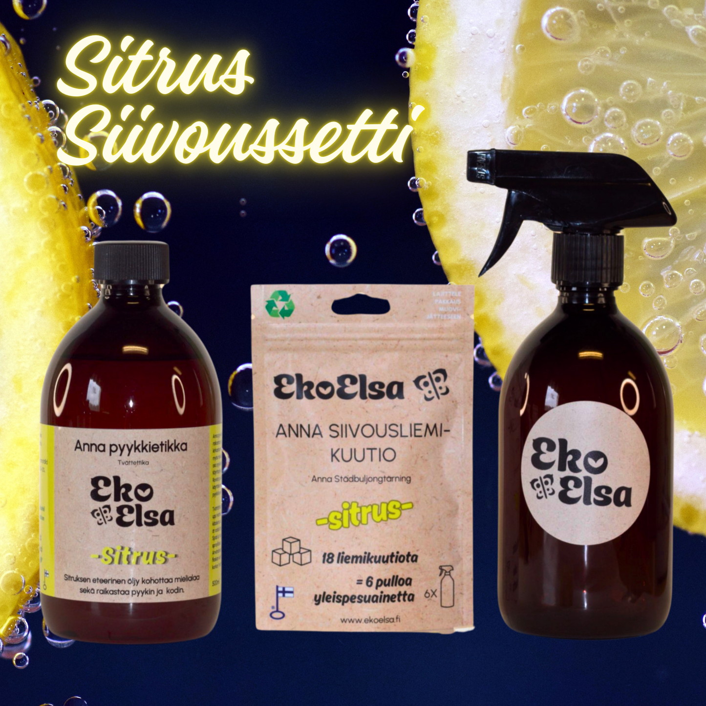 Sitrus siivoussetti 25,75,€ (ovh. 30,30€)