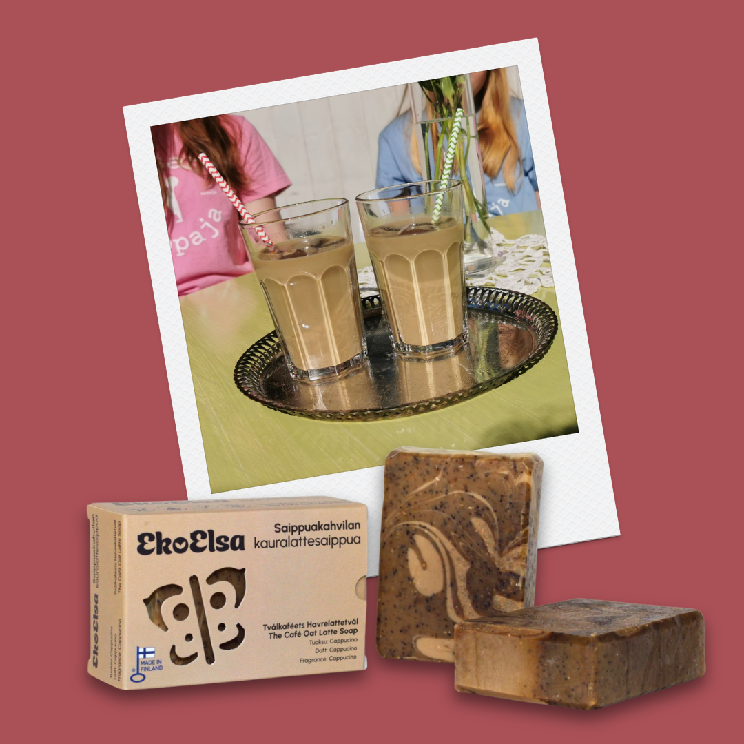 Saippuakahvilan kauralattesaippua 12,90€