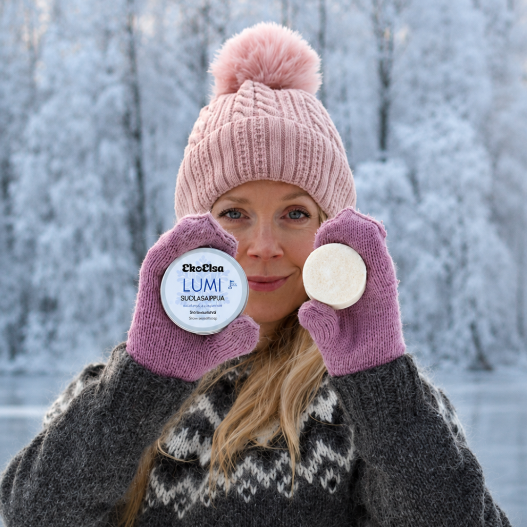 UUTUUS! Lumi suolasaippua 14,90€