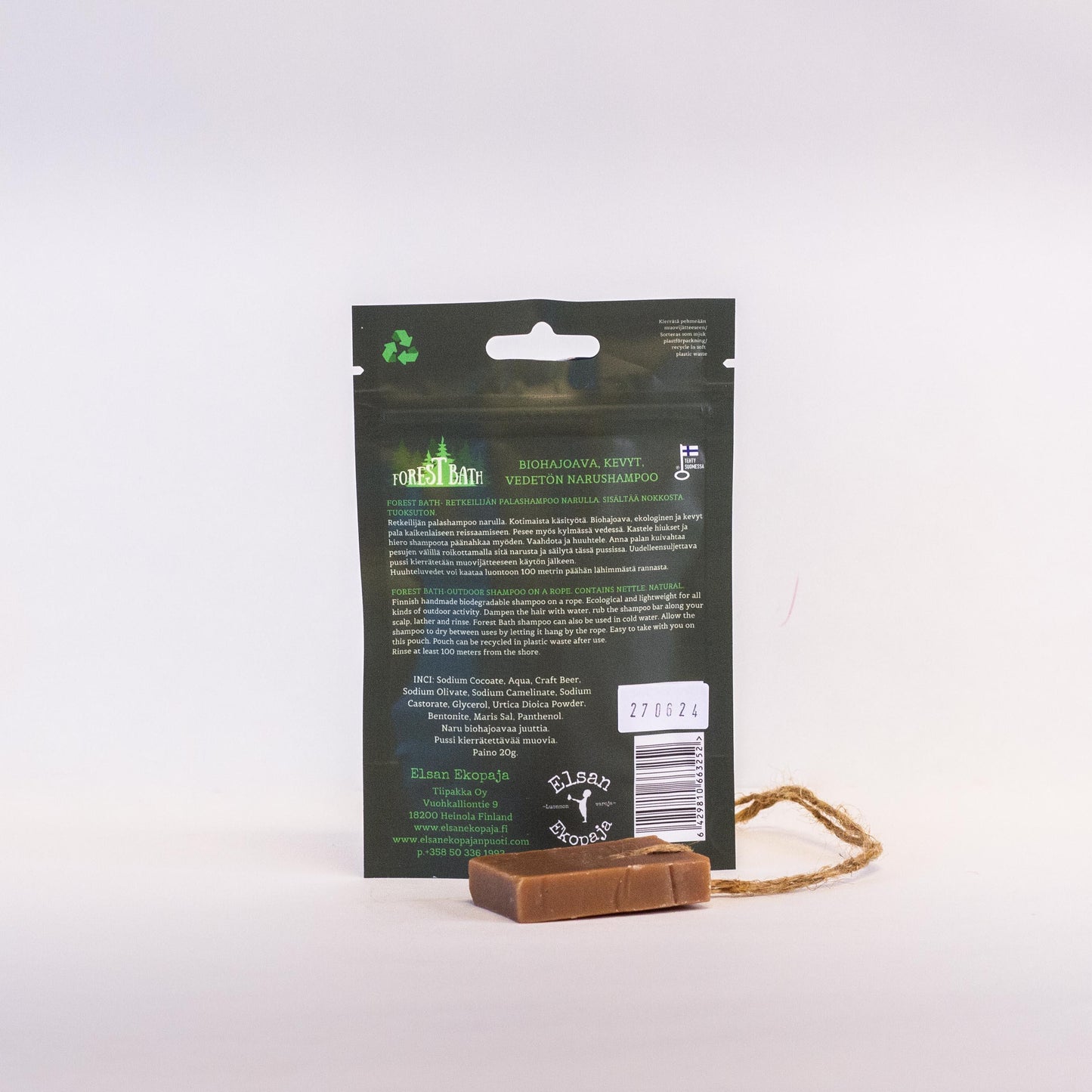 Forest Bath - Outdooor shampoo Nettle 7,90€