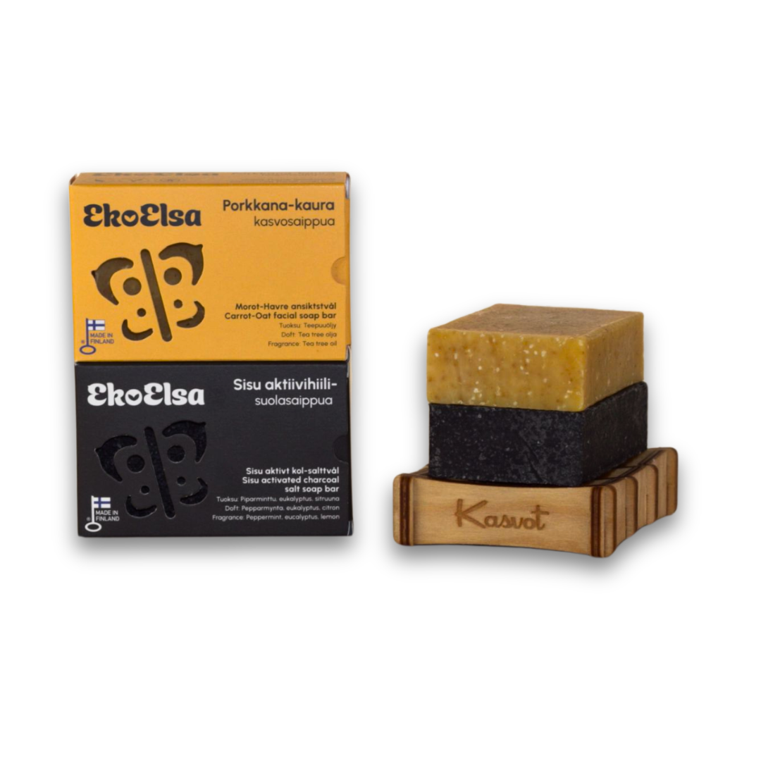 Porkkana-kaura kasvosaippua 16,90€