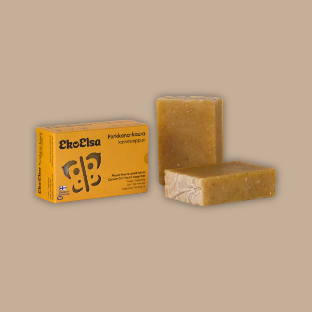 Porkkana-kaura kasvosaippua 16,90€