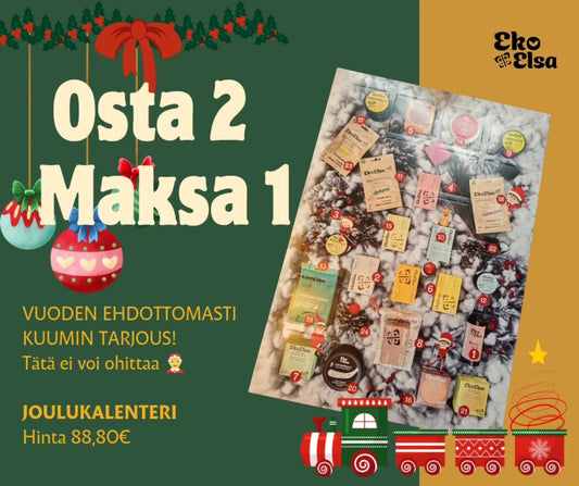 Joulukalenteri 2 kpl 88,80€