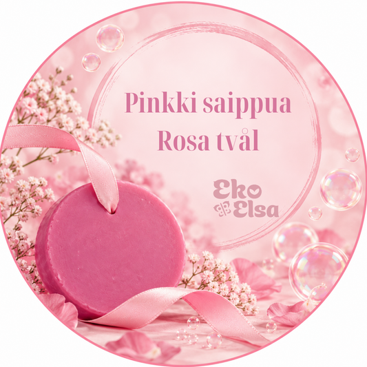 Pinkki saippua malli, vain yksi!