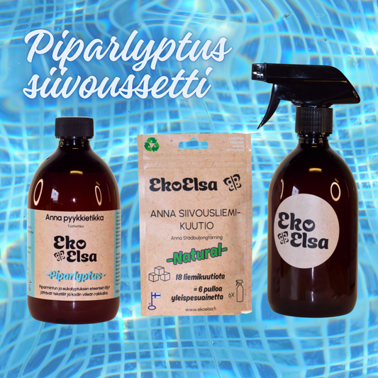 Piparlyptus siivoussetti 25,75€ (ovh. 30,30€)