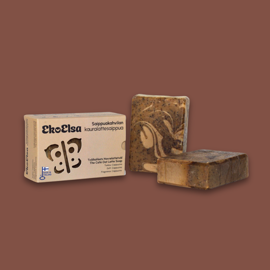 Saippuakahvilan kauralattesaippua 12,90€