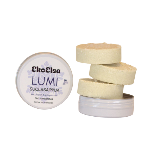 UUTUUS! Lumi suolasaippua 14,90€